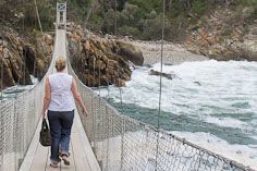 Storm's River Mouth suspension bridge